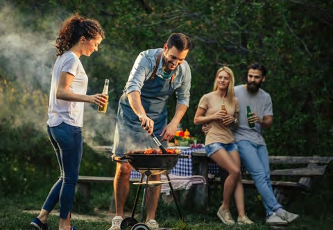 Barbecue-area